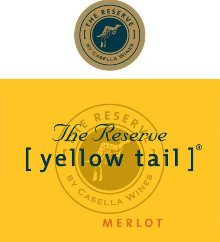 Yellow Tail The Reserve Merlot 2007 Front Label