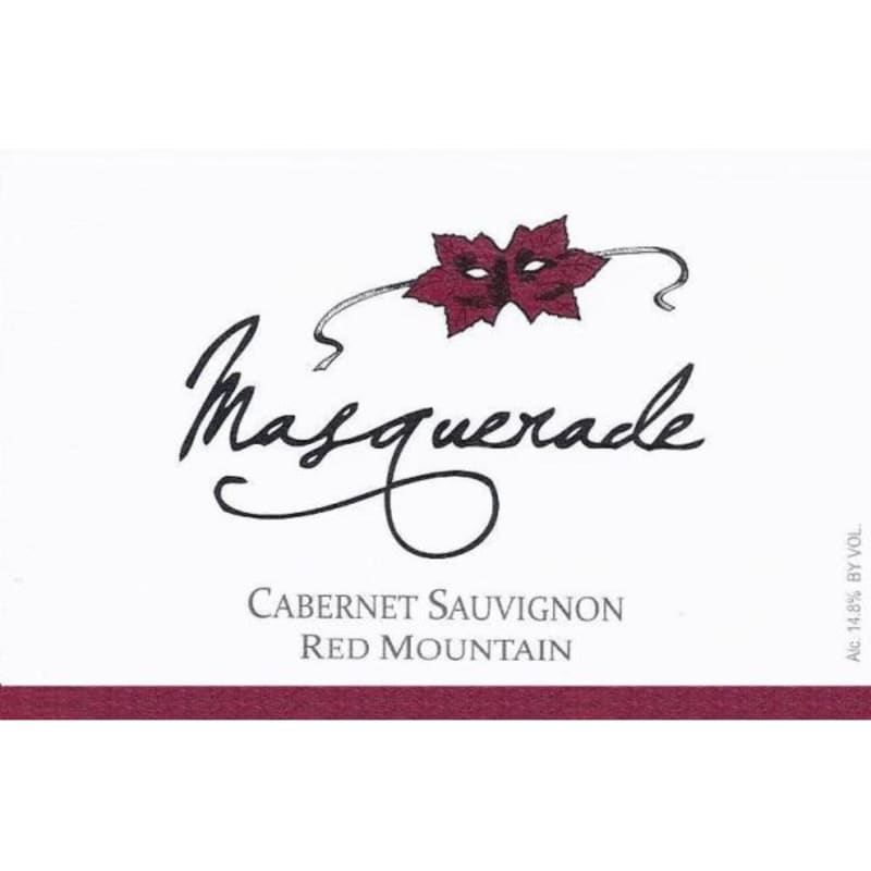 Masquerade Wine Company Cabernet Sauvignon 2007 Front Label