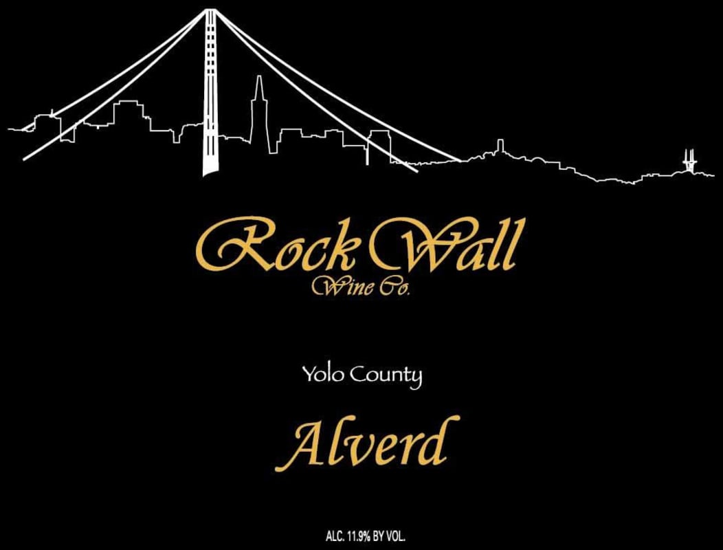 Rock Wall Alverd White Blend 2016 Front Label