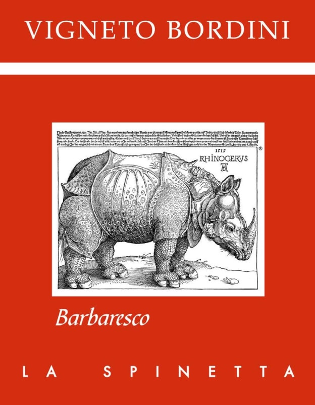 La Spinetta Barbaresco Bordini 2007 Front Label