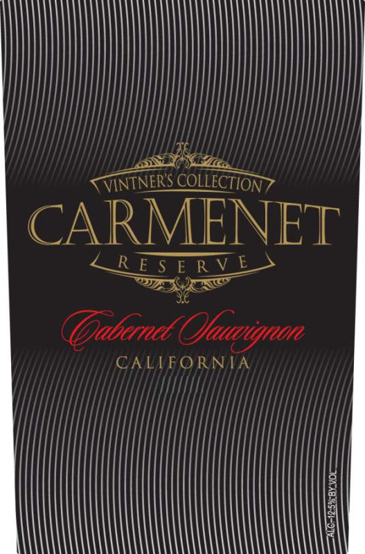 Carmenet Vintner's Collection Reserve Cabernet Sauvignon 2014 Front Label