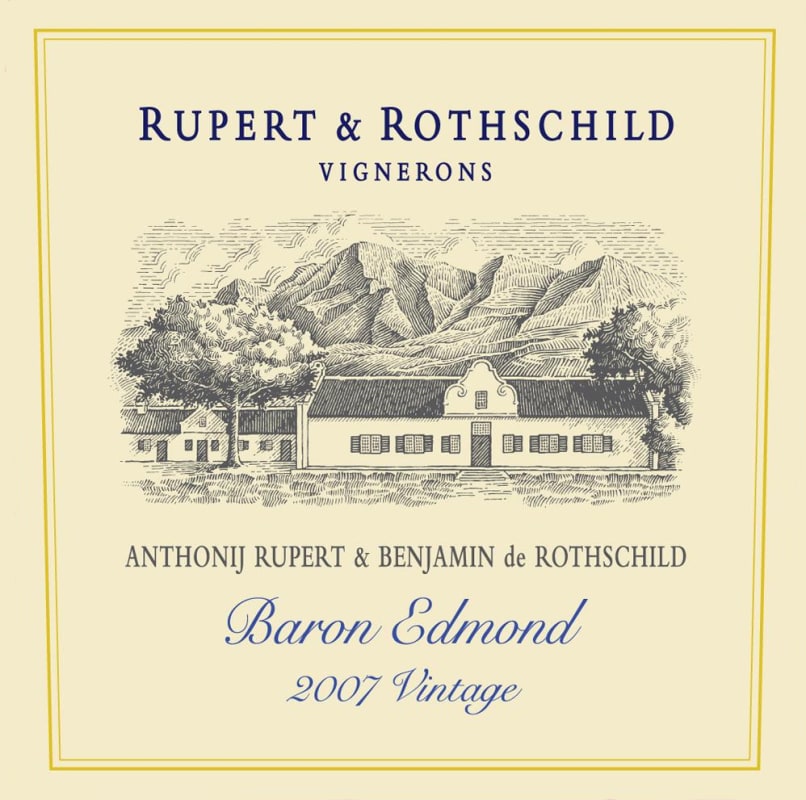 Rupert & Rothschild Baron Edmund Rouge 2007 Front Label