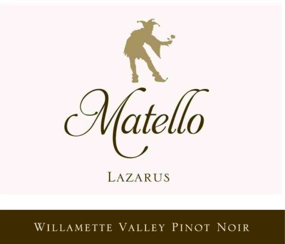 Matello Lazarus Pinot Noir 2013 Front Label