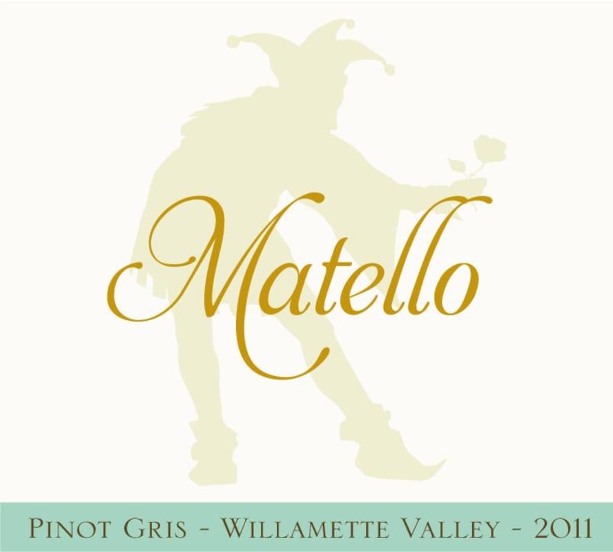Matello Pinot Gris 2011 Front Label