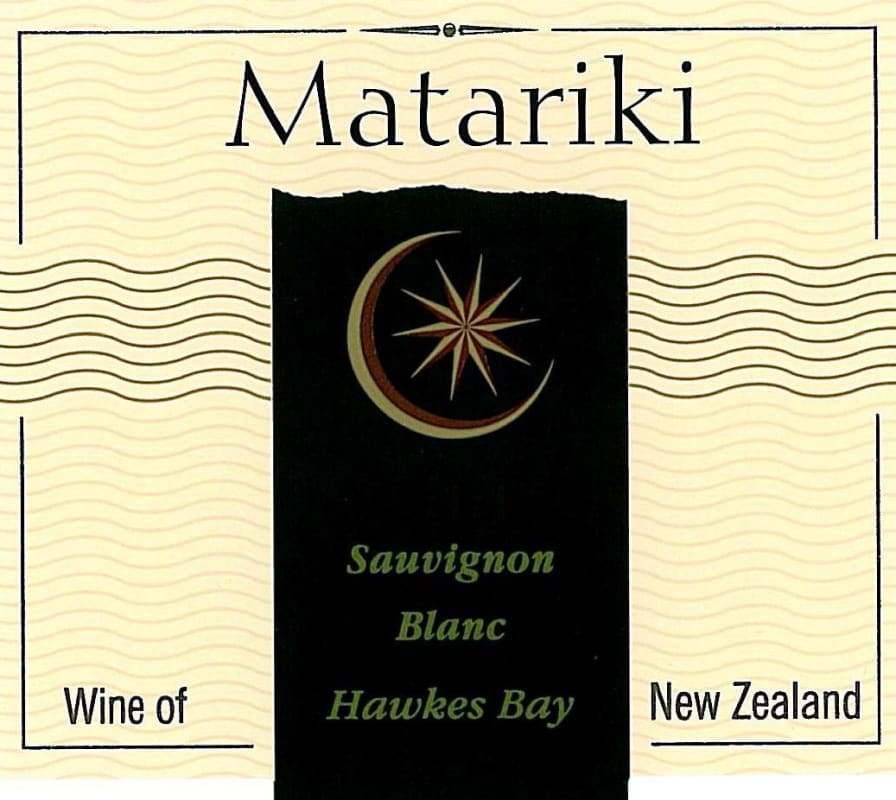 Matariki Sauvignon Blanc 2008 Front Label