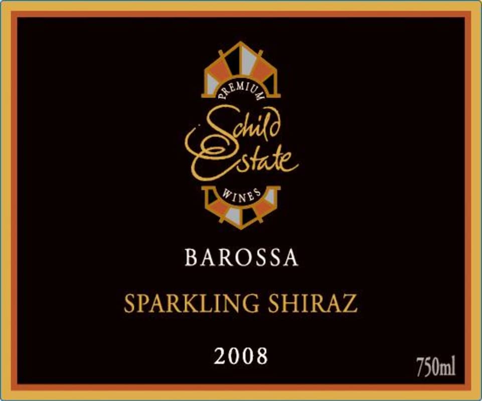Schild Estate Sparkling Shiraz 2008 Front Label
