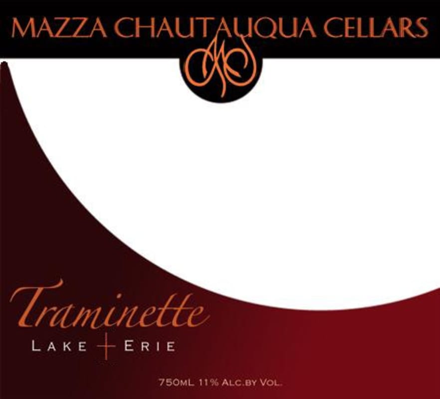 Mazza Chautauqua Cellars Five & 20 Brewing Traminette 2011 Front Label