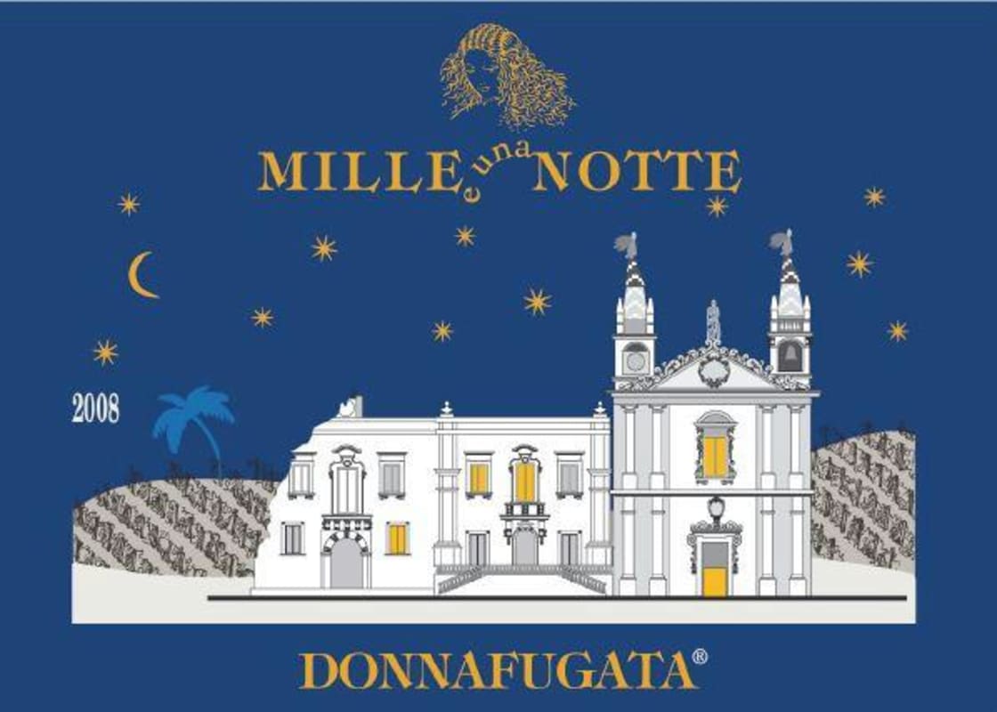 Donnafugata Mille e una Notte 2008 Front Label