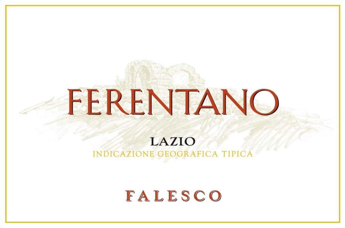 Falesco Ferentano Lazio 2008 Front Label