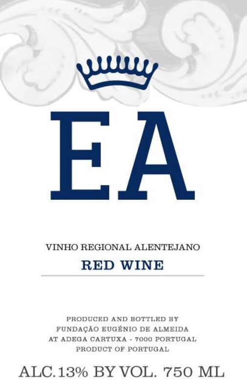 Cartuxa EA Red 2008 Front Label