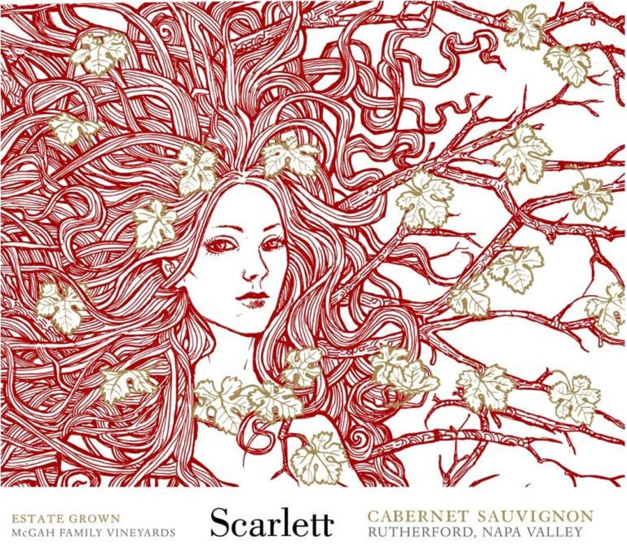Scarlett McGah Family Vineyard Cabernet Sauvignon 2011 Front Label