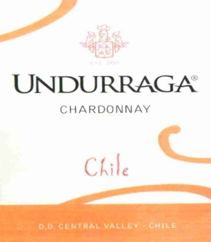 Undurraga Chardonnay 2008 Front Label