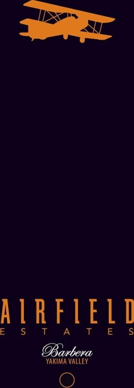 Airfield Estate Barbera 2011 Front Label