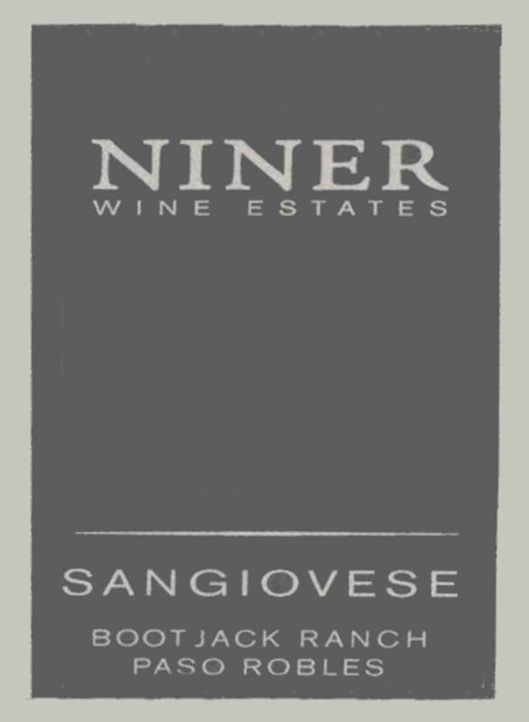 Niner Sangiovese 2005 Front Label