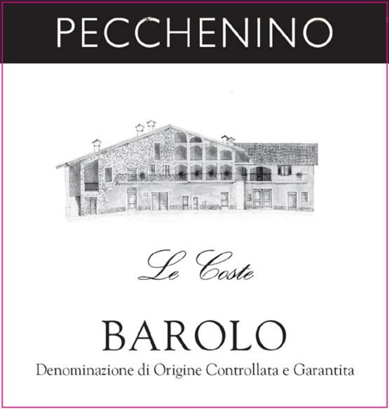 Pecchenino Barolo Le Coste 2008 Front Label