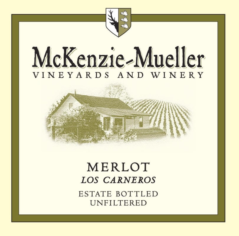 McKenzie-Mueller Vineyards & Winery Merlot 2005 Front Label