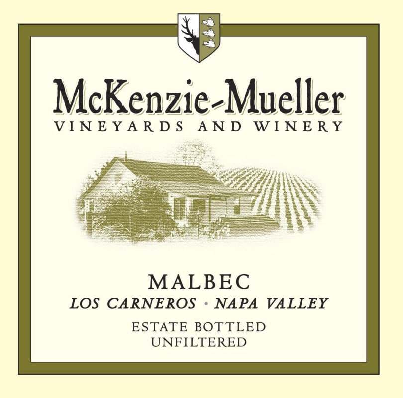 McKenzie-Mueller Vineyards & Winery Malbec 2006 Front Label