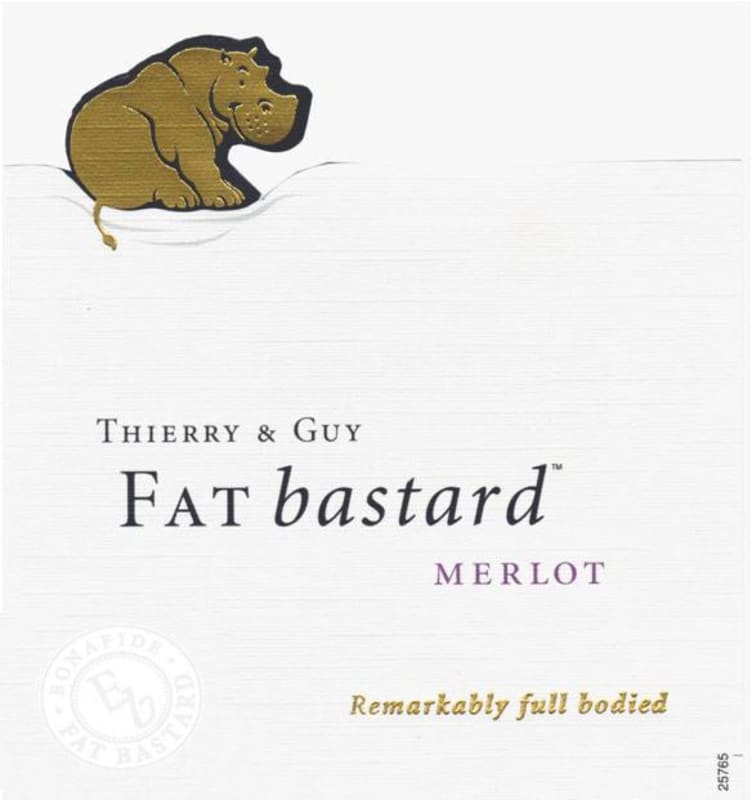 Fat Bastard Merlot 2008 Front Label