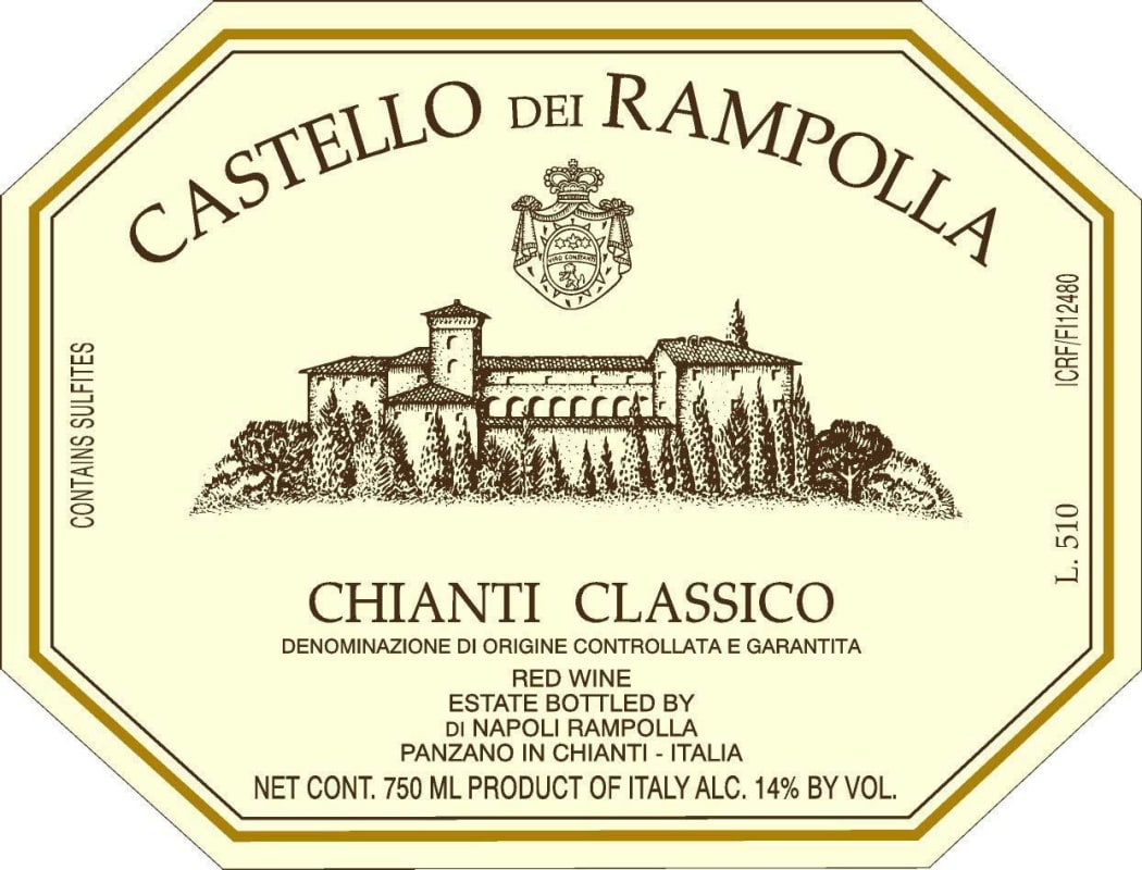 Castello dei Rampolla Chianti Classico 2008 Front Label