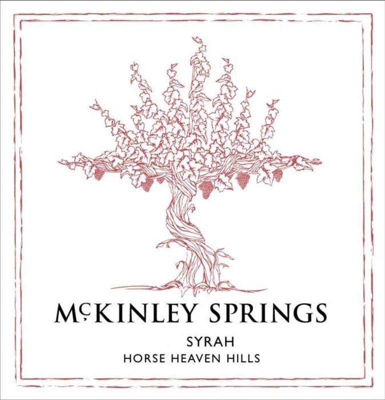 McKinley Springs Winery Syrah 2011 Front Label