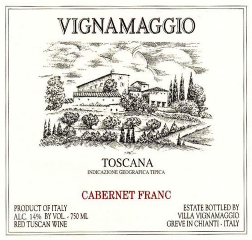 Vignamaggio Cabernet Franc 2008 Front Label