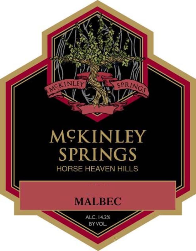 McKinley Springs Winery Malbec 2007 Front Label
