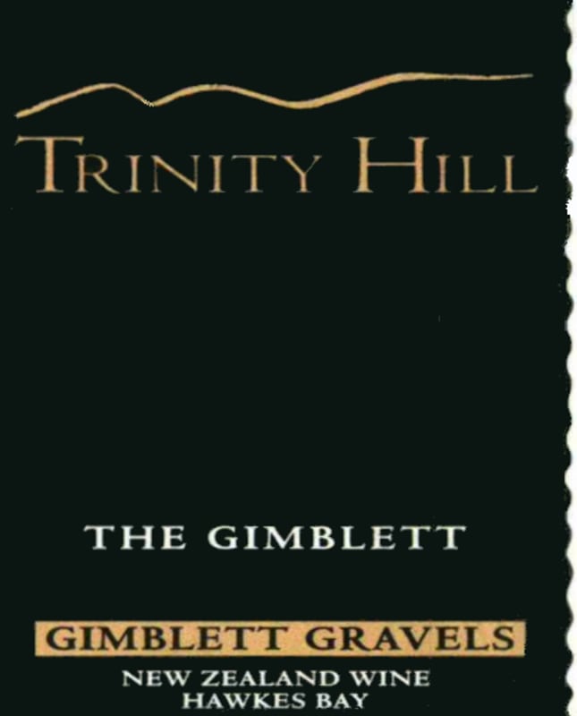 Trinity Hill Gimblett Gravels The Gimblett 2009 Front Label