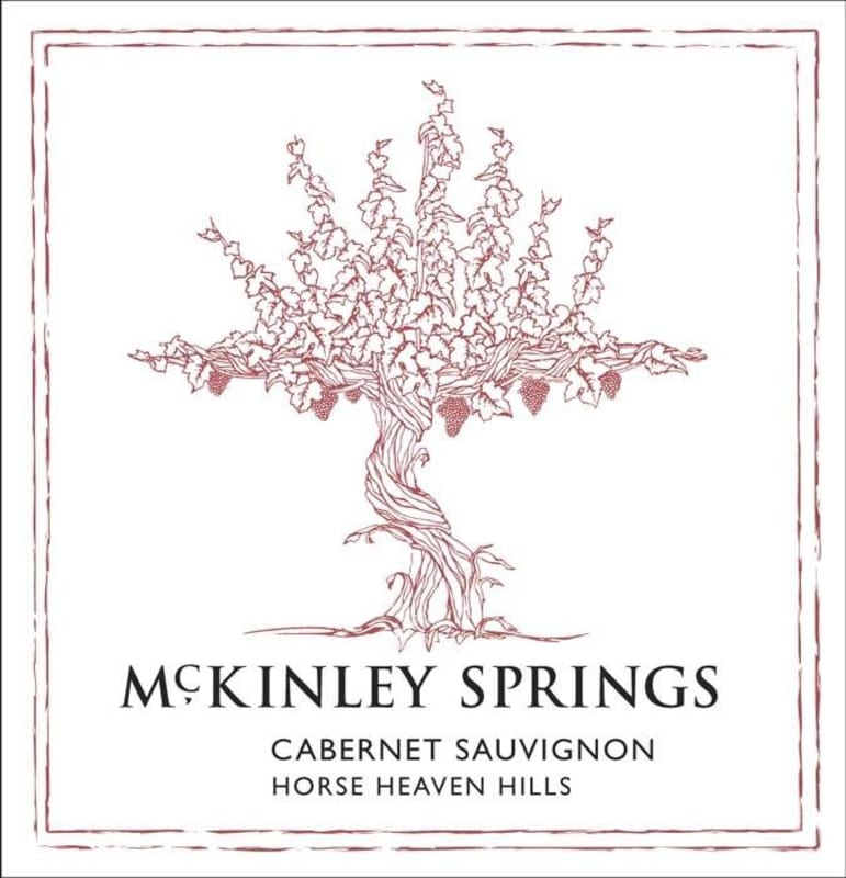 McKinley Springs Winery Cabernet Sauvignon 2010 Front Label
