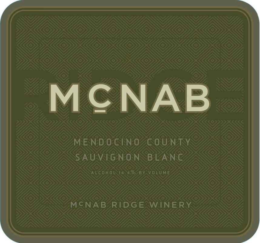 McNab Ridge Winery Sauvignon Blanc 2012 Front Label