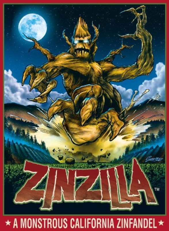 McNab Ridge Winery Zinzilla Zinfandel 2007 Front Label