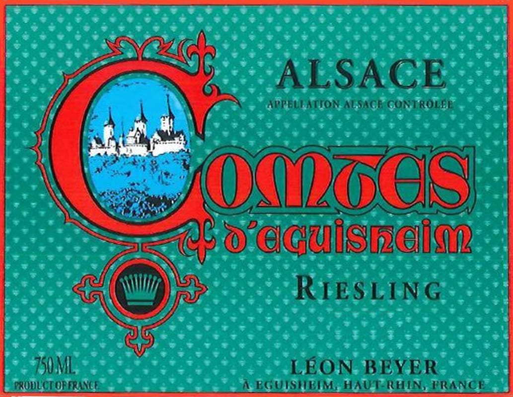 Leon Beyer Cuvee des Comtes d'Eguisheim Riesling 2009 Front Label