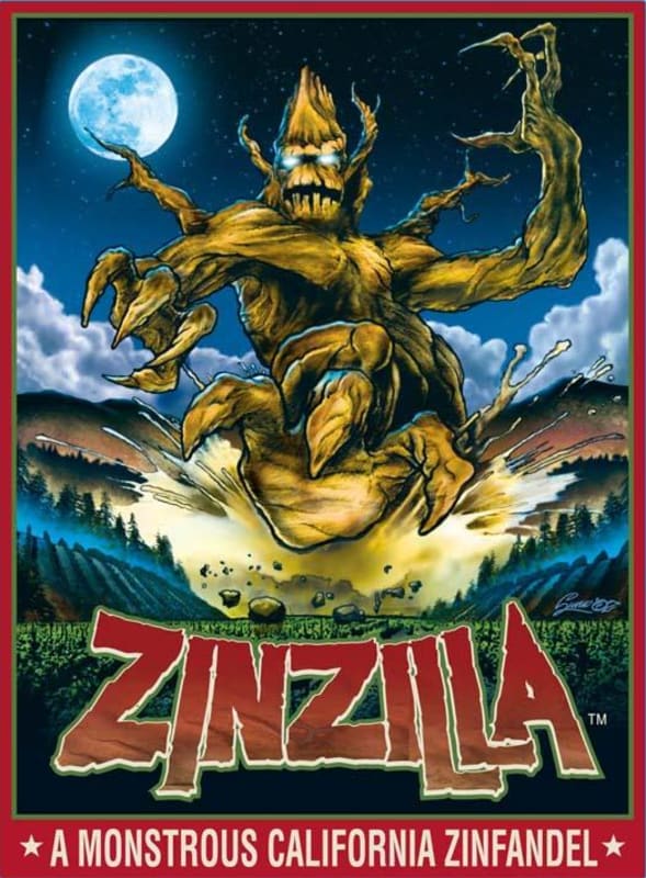 McNab Ridge Winery Zinzilla Zinfandel 2012 Front Label