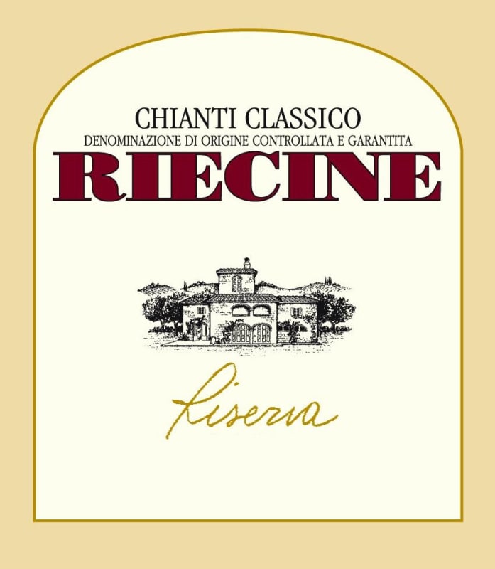 Riecine Chianti Classico Riserva 2009 Front Label