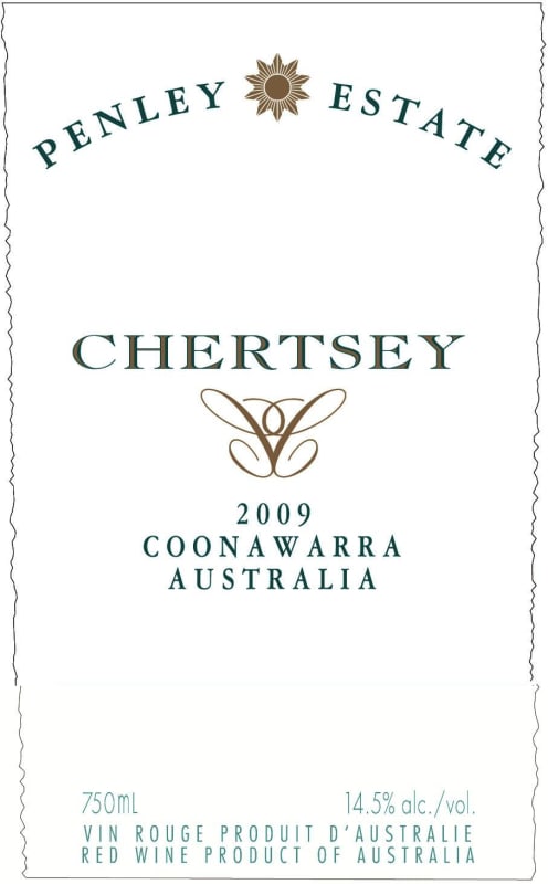 Penley Chertsey 2009 Front Label