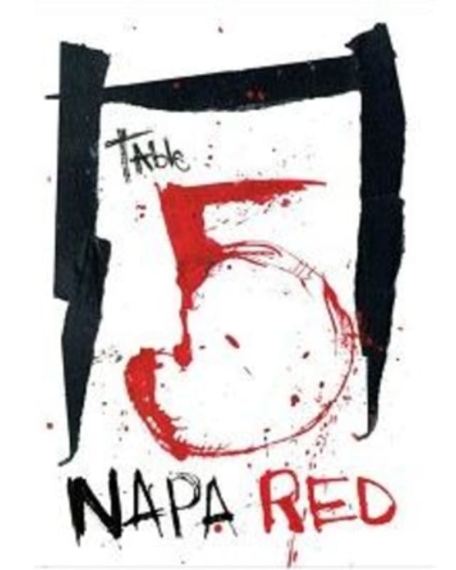 Carter Cellars Table 5 Red 2011 Front Label