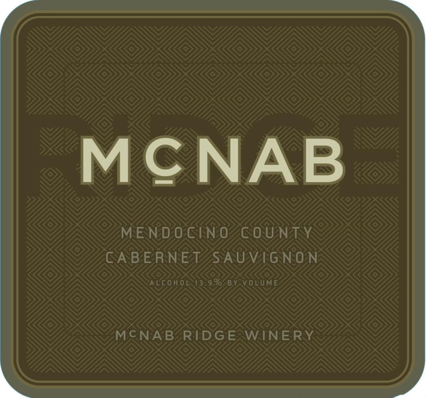 McNab Ridge Winery Cabernet Sauvignon 2014 Front Label