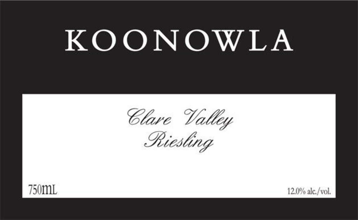 Koonowla Riesling 2009 Front Label