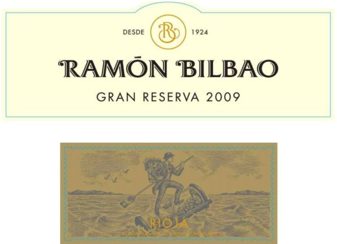 Bodegas Ramon Bilbao Gran Reserva 2009 Front Label