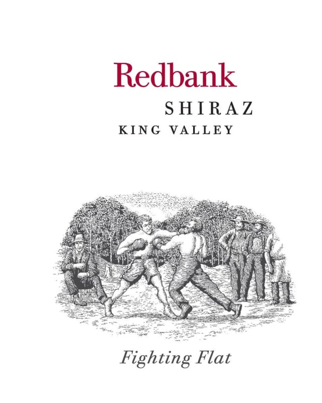 Redbank Fighting Flat Shiraz 2009 Front Label