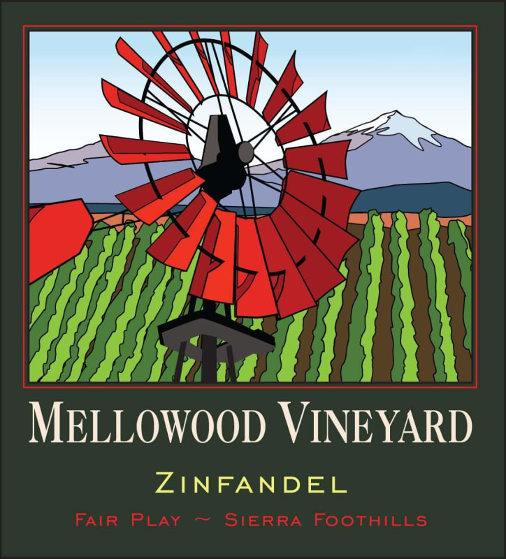 Mellowood Vineyard Zinfandel 2010 Front Label