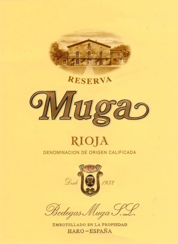 Bodegas Muga Reserva 2009 Front Label