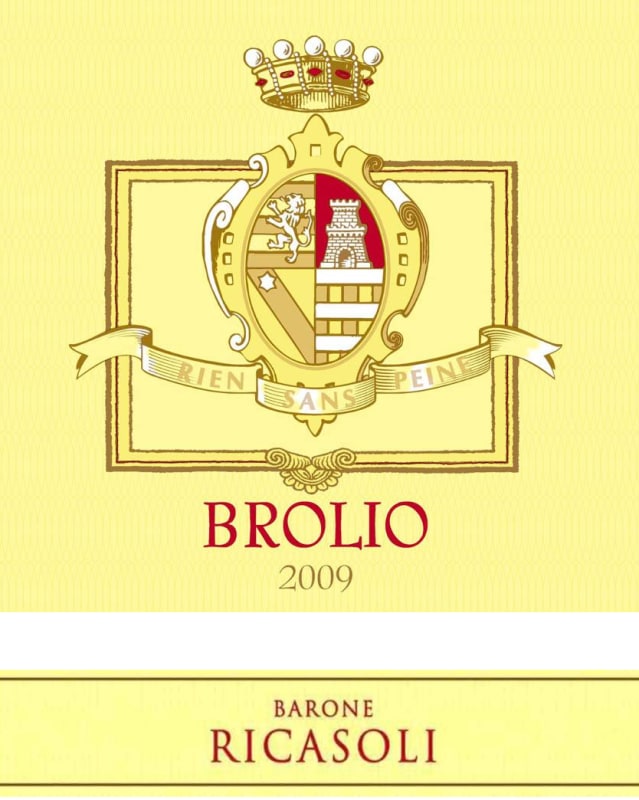 Barone Ricasoli Brolio Chianti Classico 2009 Front Label