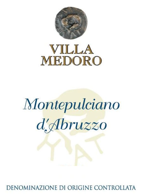 Villa Medoro Montepulciano D'Abruzzo 2009 Front Label
