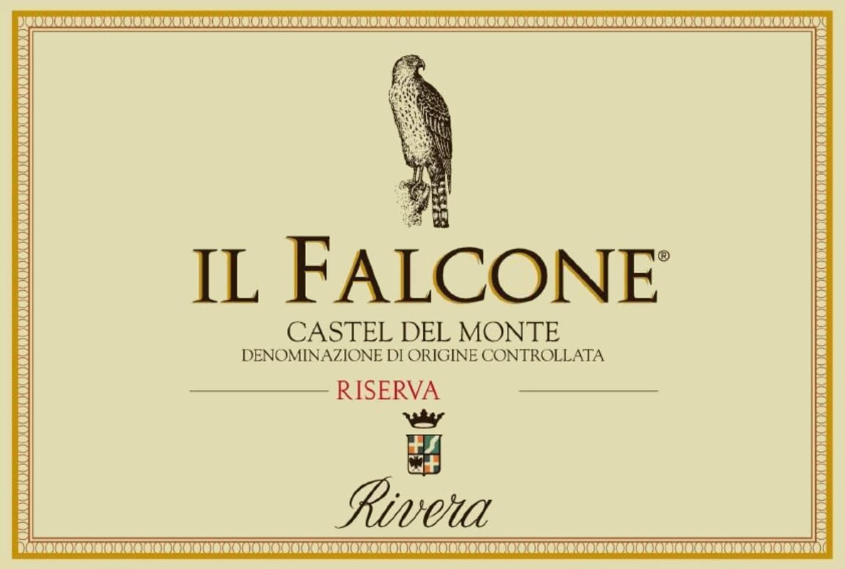 Rivera Castel del Monte Il Falcone Riserva 2009 Front Label