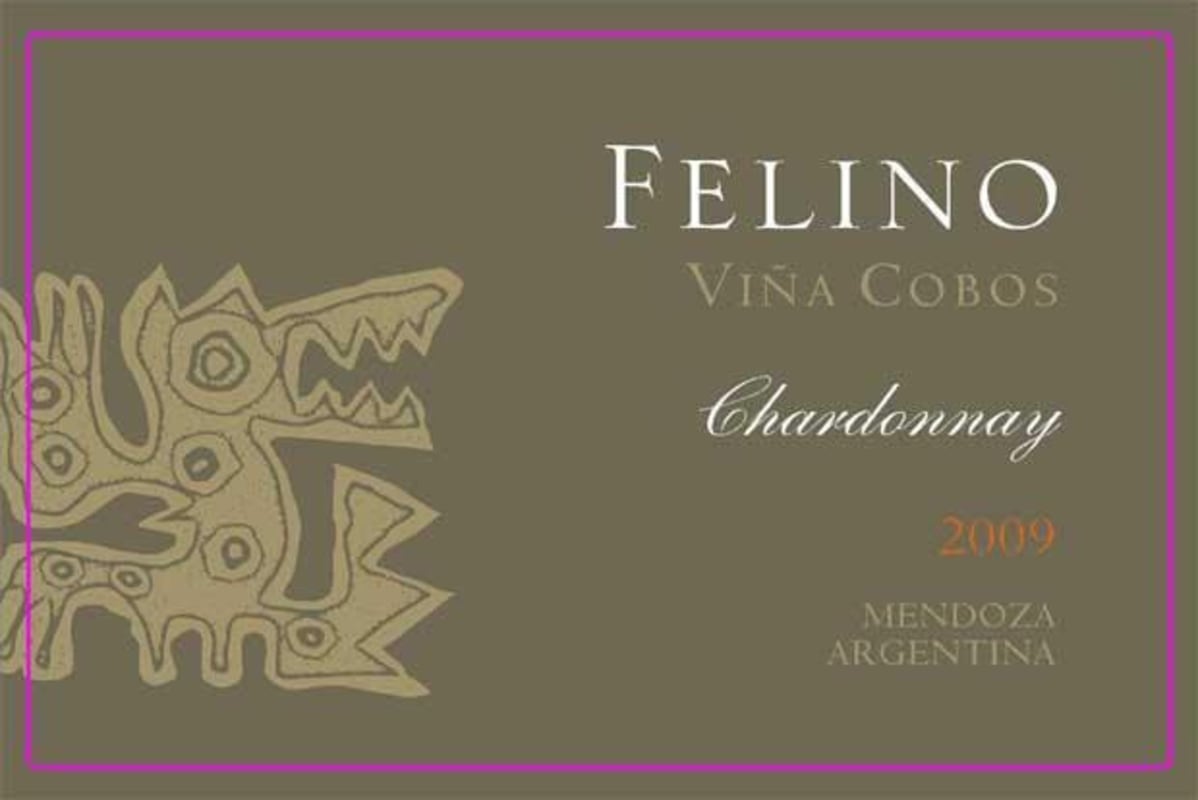 Vina Cobos Felino Chardonnay 2009 Front Label
