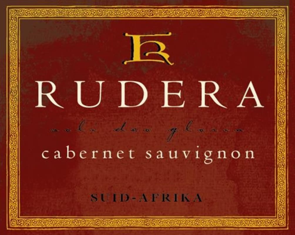 Rudera Cabernet Sauvignon 2009 Front Label