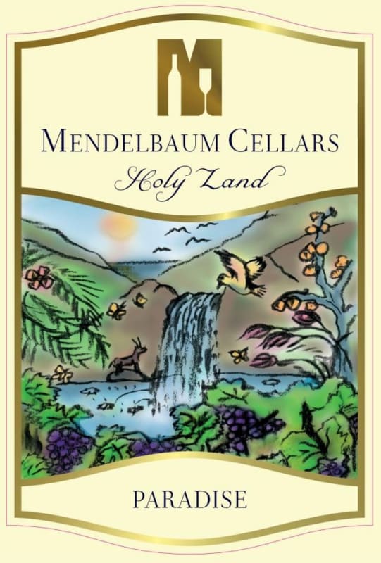 Mendelbaum Cellars Paradise 2012 Front Label