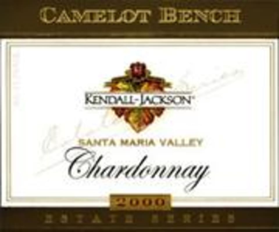 Kendall-Jackson Camelot Bench Chardonnay 2000 Front Label