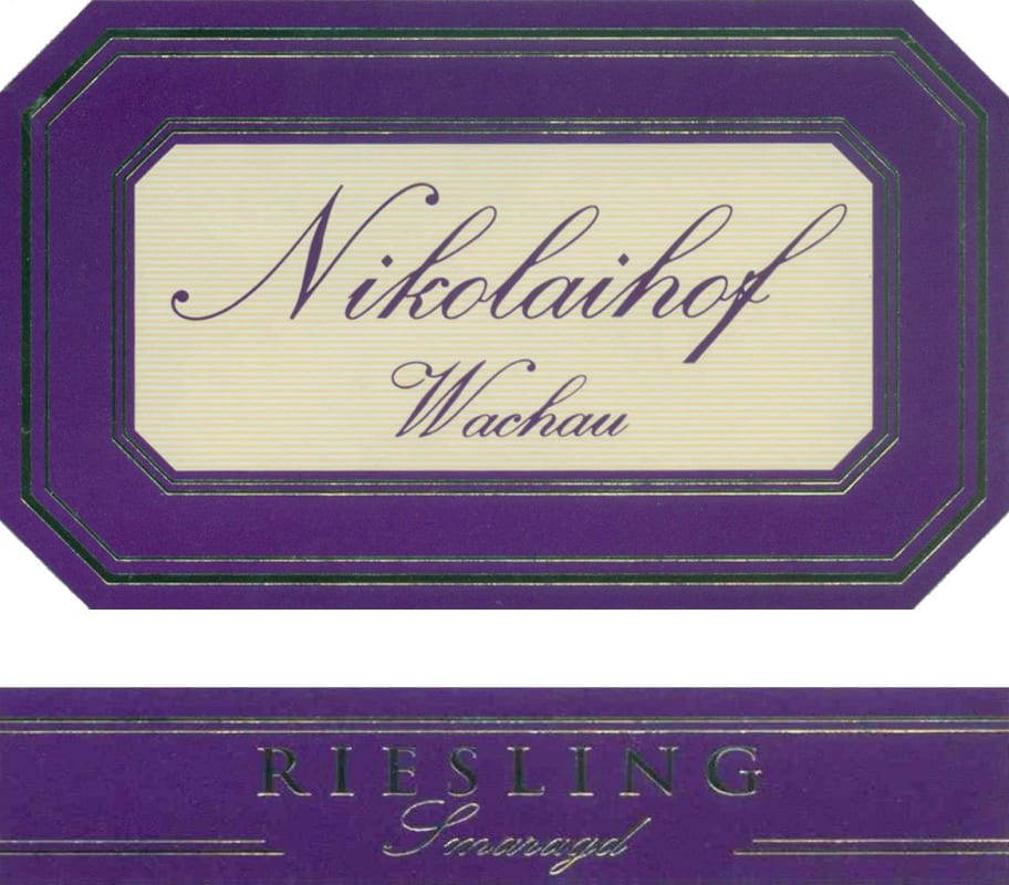 Nikolaihof Wachau von Stein Smaragd Riesling 2009 Front Label