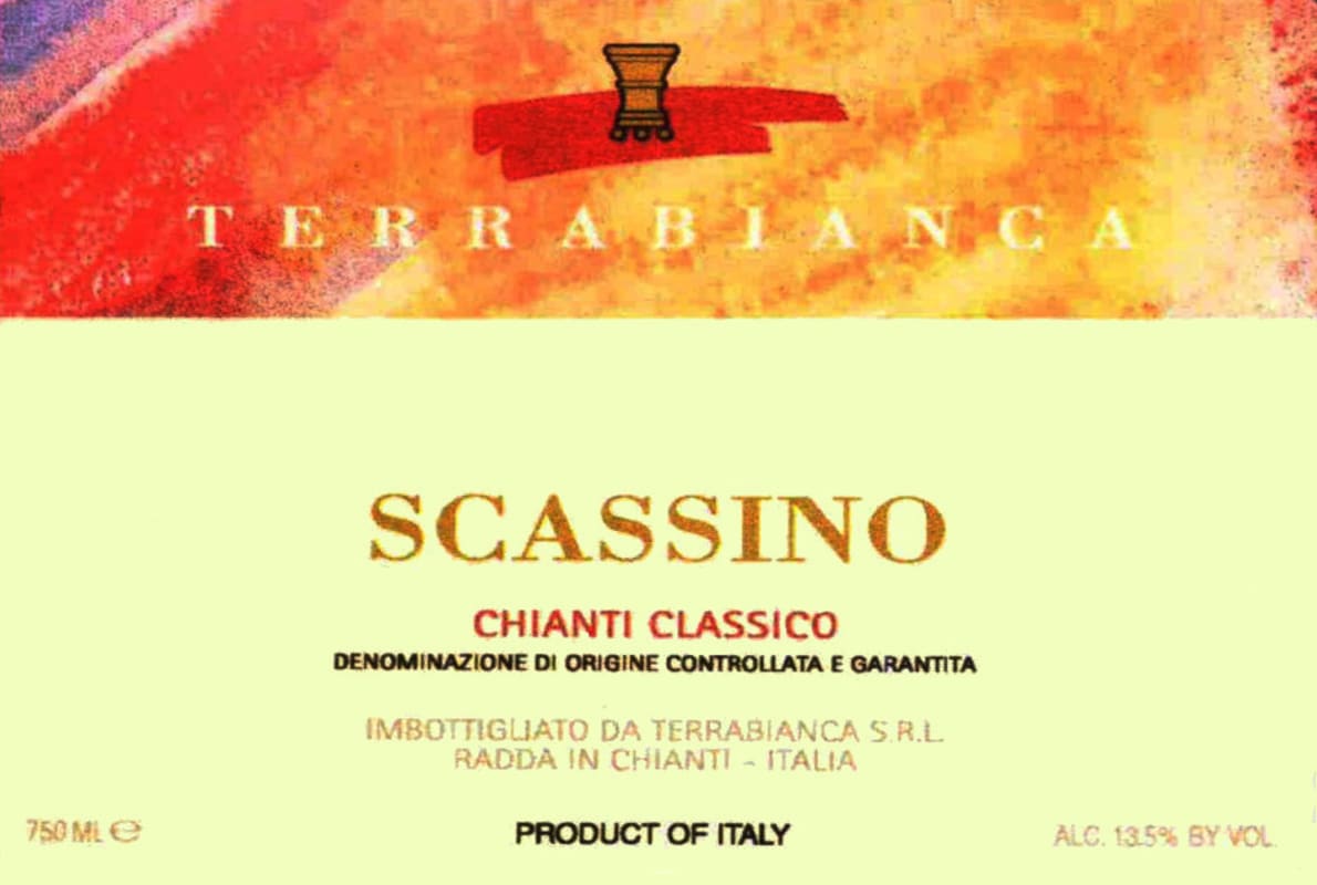 Terrabianca Chianti Classico Scassino 2009 Front Label